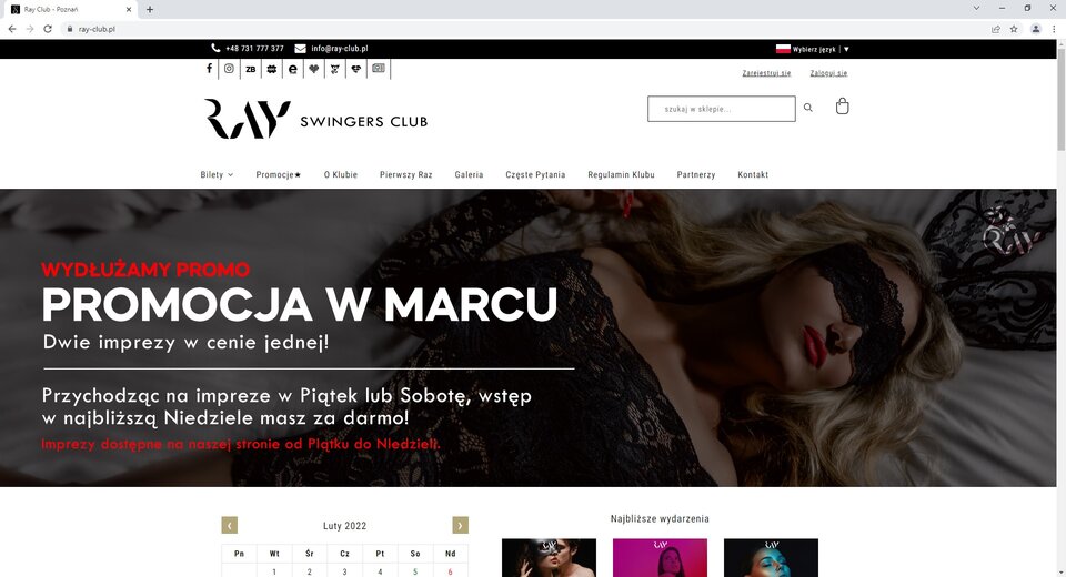 Ray Club nowa strona www:) - RayClub