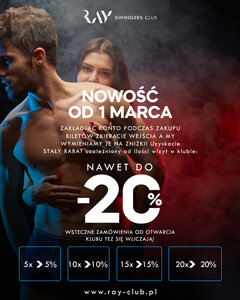 SYSTEM RABATOWY ! RAY CLUB POZNAN