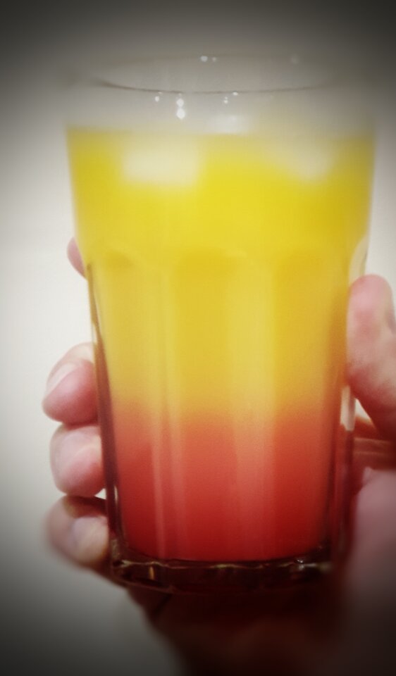 Tequila Sunrise, w sam raz na mroźny, groźny luty 😪 - CiekawskiGeorg