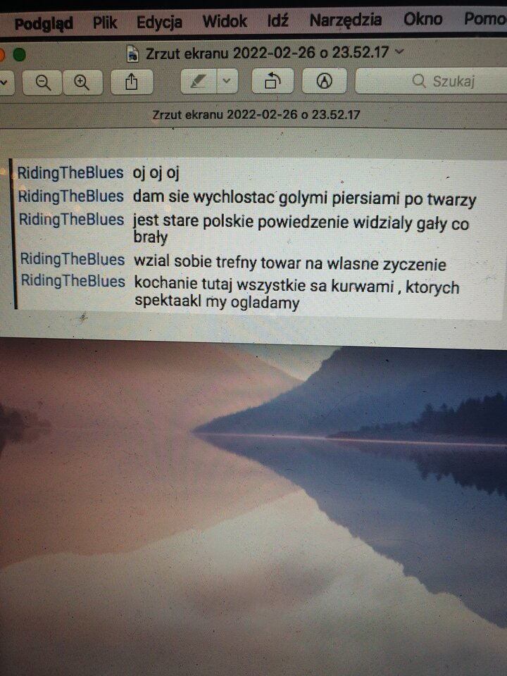 kobiety na zbiorniku to kurwy - agamich