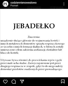 Sprzęt górski wspinaczkowy