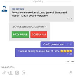 Sfrustrowany pokemon