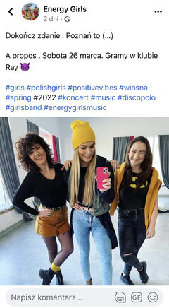 Energy Girls 26.03 poznan !
