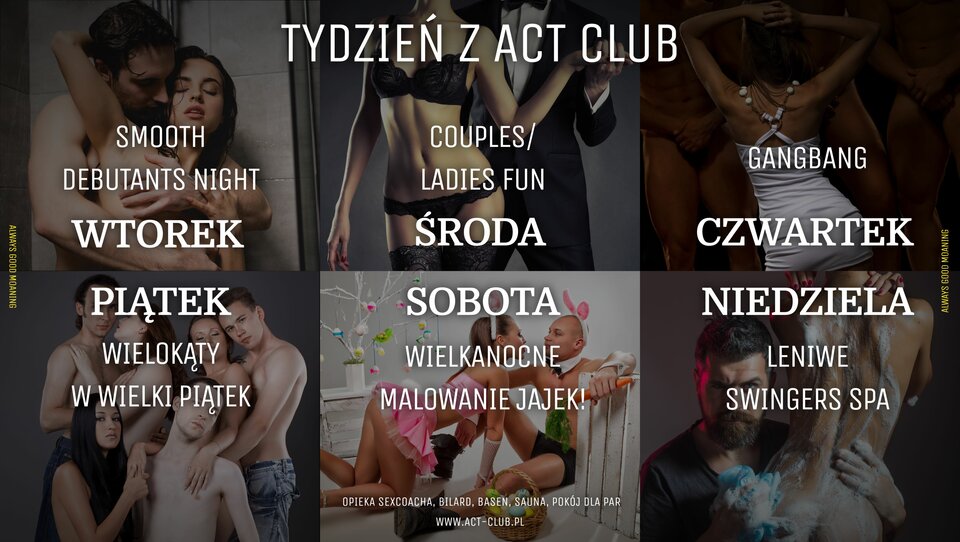 NOWY TYDZIEŃ! - ACTSwingersClubWarszawa