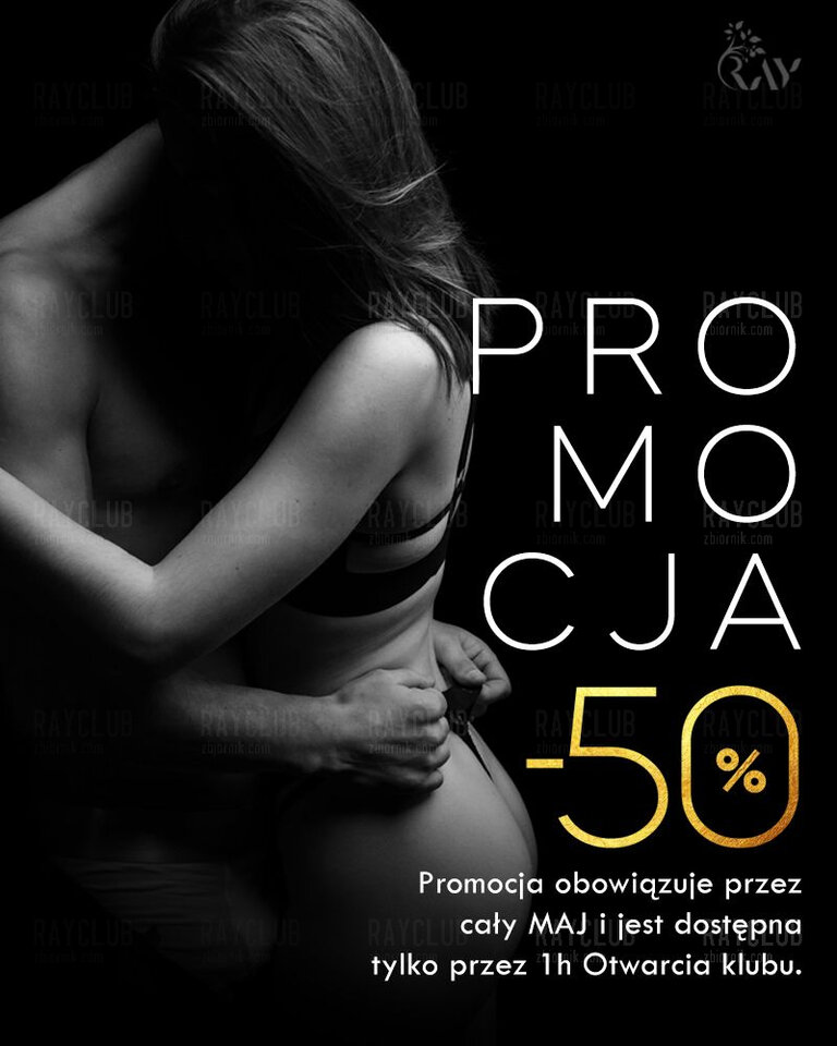 PROMOCJA -50% NA MAJ 2022 - RayClub