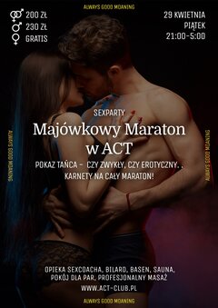 29 KWIETNIA - MAJÓWKOWY MARATON W ACT - ROZDZIAŁ I