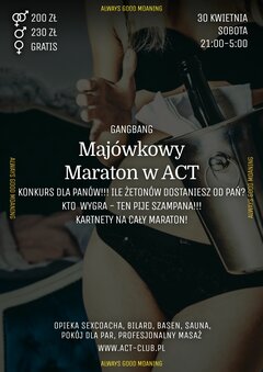 30 KWIETNIA - MAJÓWKOWY MARATON W ACT - ROZDZIAŁ II