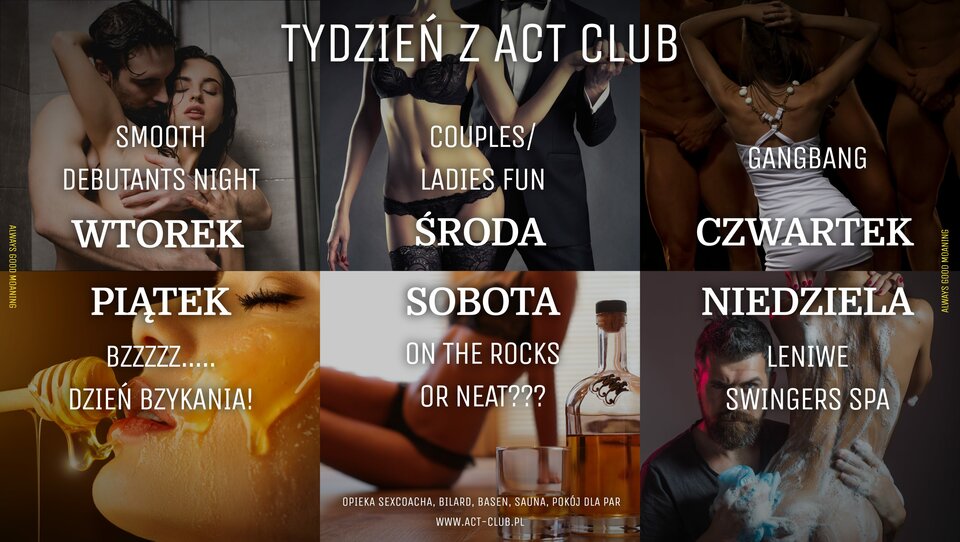 Nowa rozkładówka na nowy tydzień :) - ACTSwingersClubWarszawa