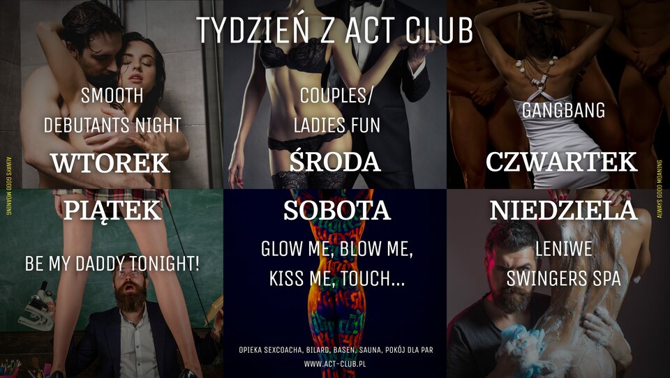I wchodzimy w Czerwiec... wchodzimy mocno! - ACTSwingersClubWarszawa