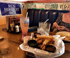 Jedzenie w Bubba Gump nigdy nie zawodzi …