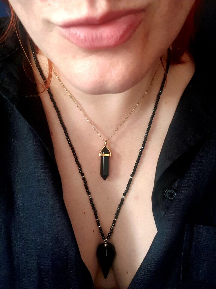 Woman in Black Onyx 😉 - LampkaCzerwonegoWina