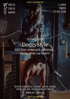 1 LIPCA 2022 - DoggyStyle - Sexparty BDSM w ACT