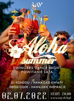 02.07.22R SOBOTA 20-04 | ALOHA! SWINGERS DANCE NIGHT |