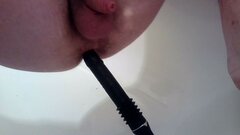 Siadając w odbyt ukłucie ;p