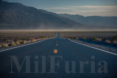 US -190 Stovepipe Wells, Ca ... część musieli kręcić tutaj