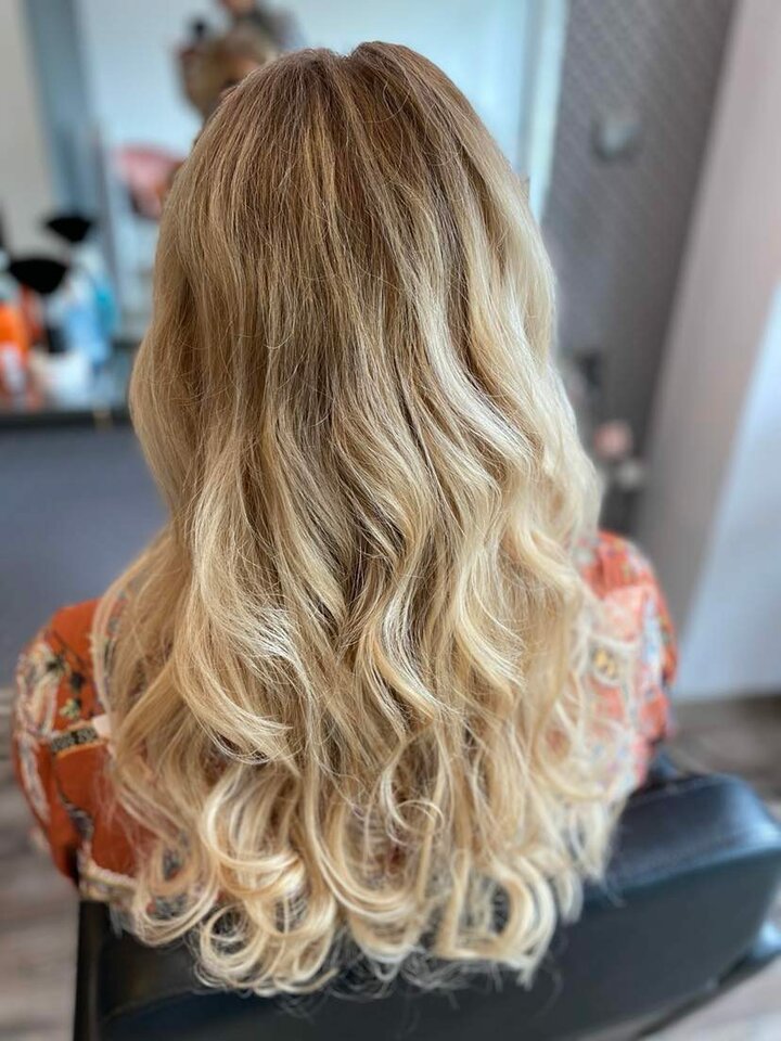 Moje włoski  po fryzjerskich zabiegach:) - Tv_Krystyna