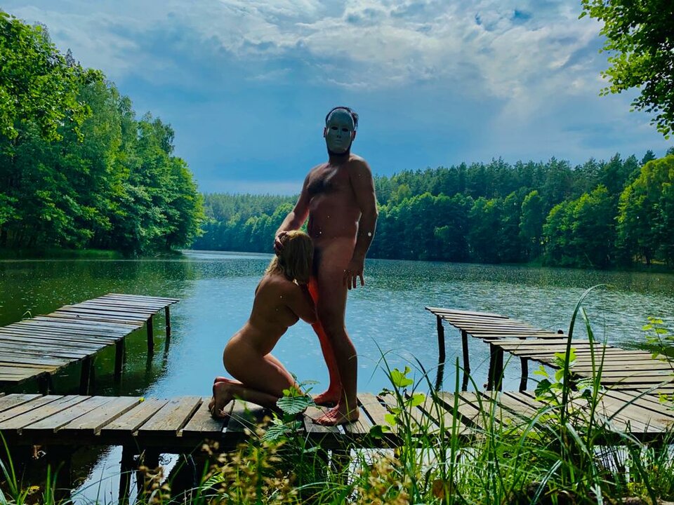 Ustronny pomost w lesie... - WyrafinowaniCom