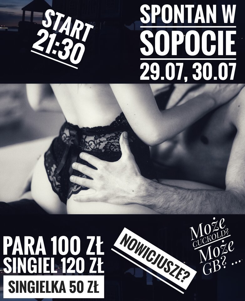 SPONTAN W SOPOCIE! 29 i 30.07 - Sensual_Places