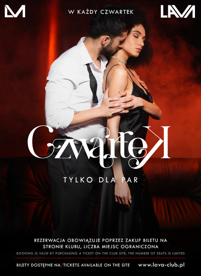 CZWARTEK - TYLKO DLA PAR - 19-1 - LavaClub