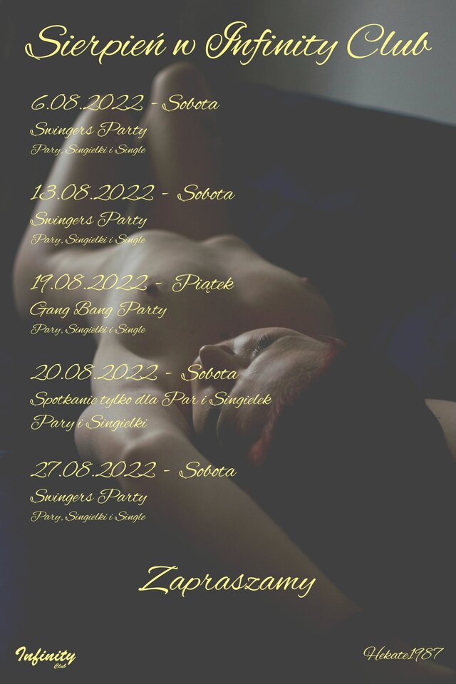 Sierpień w @InfinityClub - InfinityClub