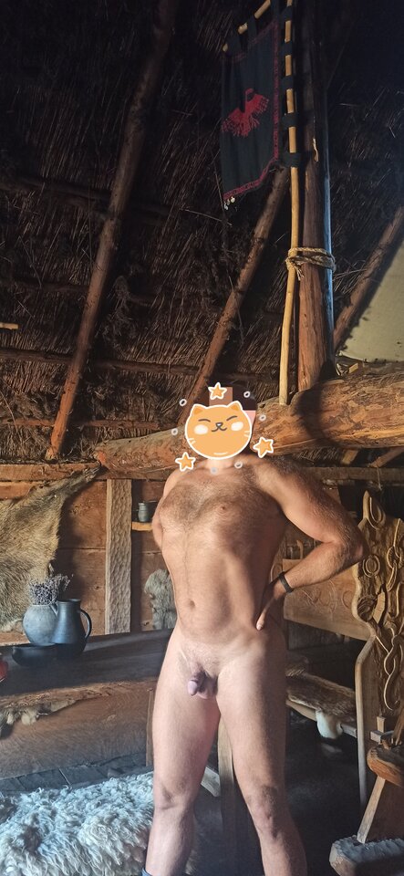 Wyliniały kocur w chacie.jpg - KolekcjonerMajtek