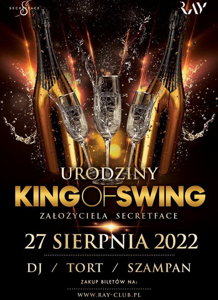 27.08. SOBOTA - !!! URODZINY KING OF SWING !!! - 20-4 - RayClub