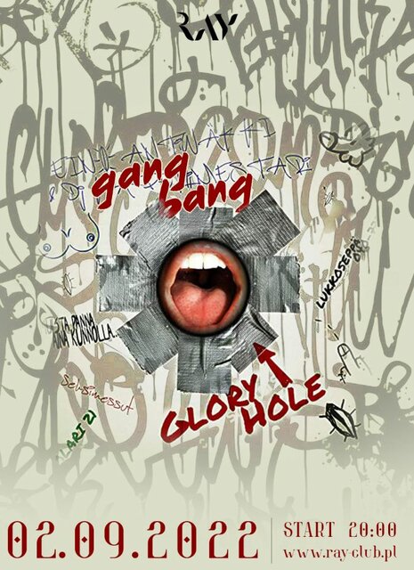02.09.22 PIĄTEK | GANG BANG GLORY HOLE | 20-4 - RayClub