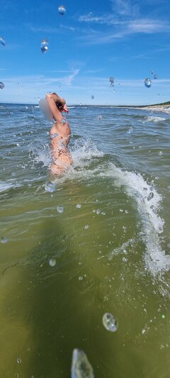 Woda zimna ale przyjemnie jest się schłodzić 😁☺️😊