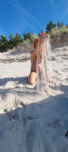 Zabawy piaskiem 😁☺️