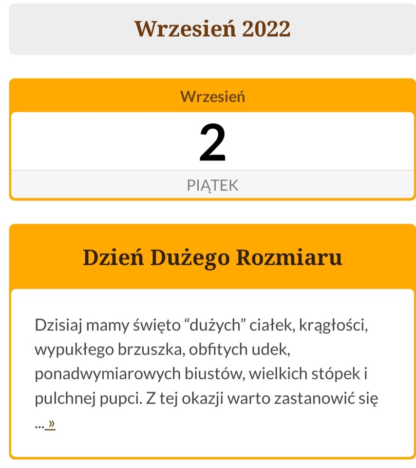 Hmmm ciekawe święto dziś mamy 😂 - markleszno