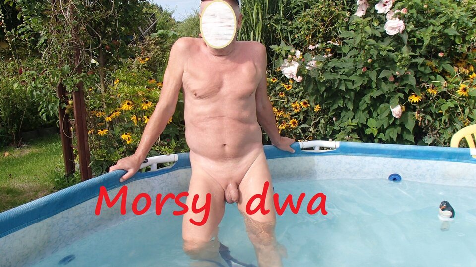Moczenie w basenie. - Morsy_dwa