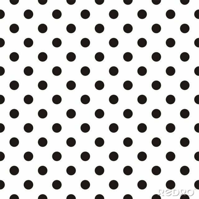 tile-vector-pattern-with-black-polka-dots-on-white-background-70 - Iglesjas