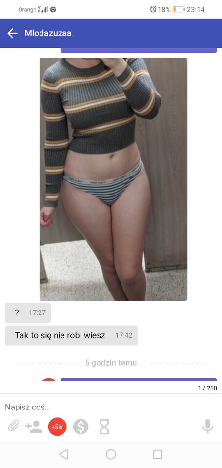 Te same zdjęcie na dwóch Kontach - Majtkiirajstopy