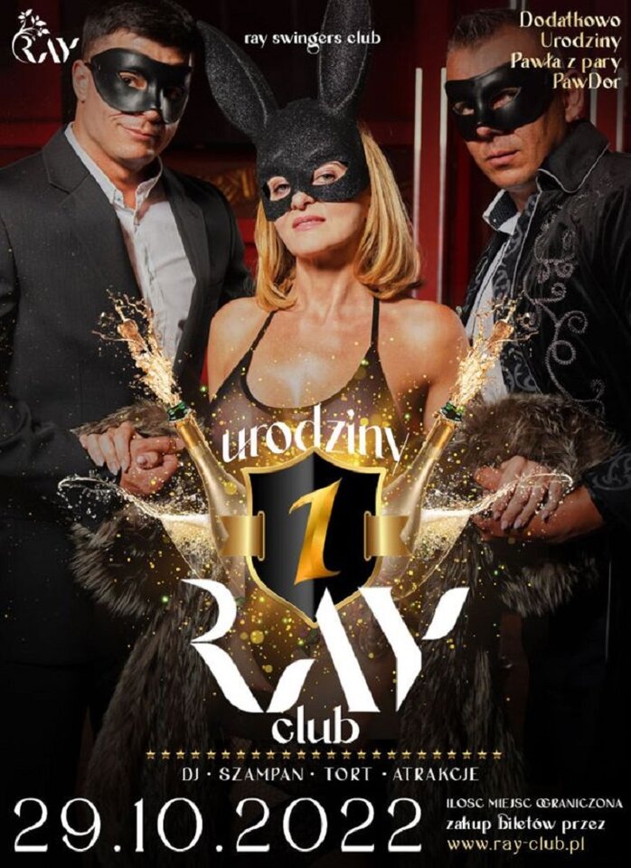 29.10.2022r. SOBOTA☆1 URODZINY KLUBU RAY oraz PAWŁA☆ - RayClub