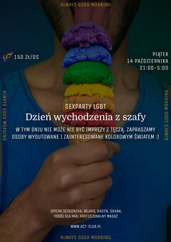 14 października - Dzień wychodzenia z szafy! - SexParty LGBT