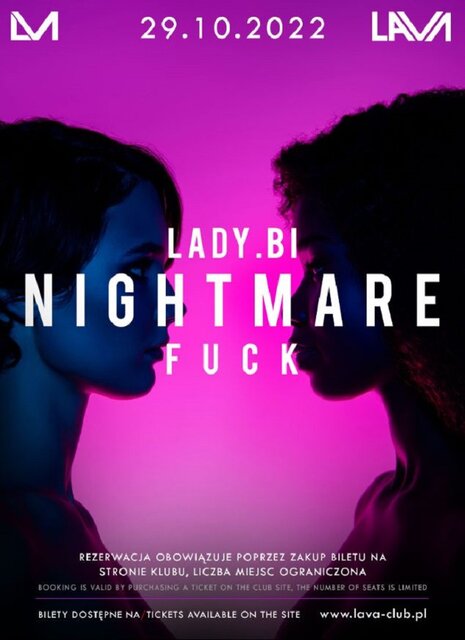 29.10.2022r. SOBOTA - LADY BI - NIGHTMARE FUCK - 20-4 - LavaClub