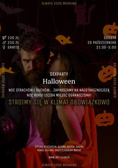 29 października - Halloween - SexParty w ACT!