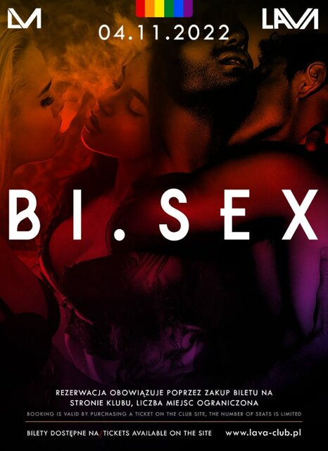 04.11.2022r. PIĄTEK - BI SEX PARTY - 20-4 - LavaClub