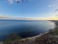 Spacerek z Panią M.  :) #Klif #Gdynia