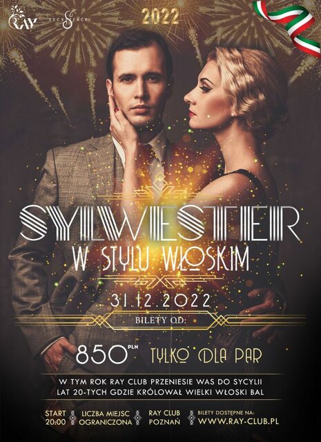 ★ SYLWESTER 2022/2023 W KLUBIE RAY ★ - RayClub