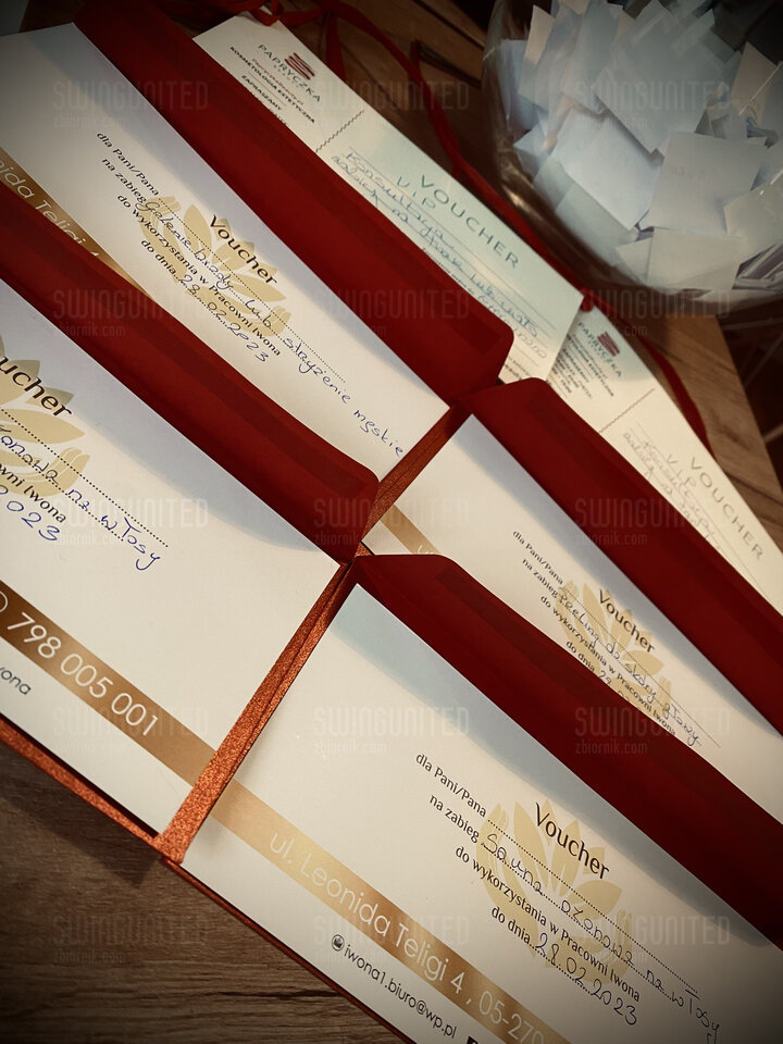 Nagrody od Partnerów - Loteria! - SwingUnited