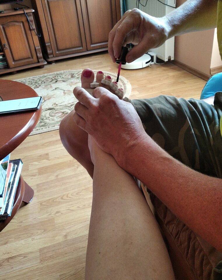 Malowanie nowym kolorem - Ajsza69