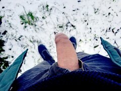 Trochę śniegu napadało.