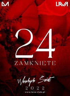 24.12.2022r. SOBOTA - WIGILIA - | ZAMKNIĘTE |