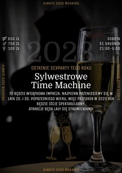 31 GRUDNIA - SYLWESTER W ACT! Najkonkretniejsze SexParty tego ro