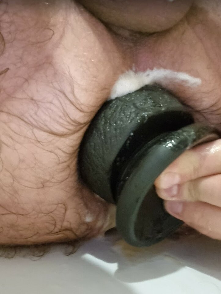 dł42cm fi6cm - to lubię, dupa już nie potrzebuje rozgrzewki,  - fistman