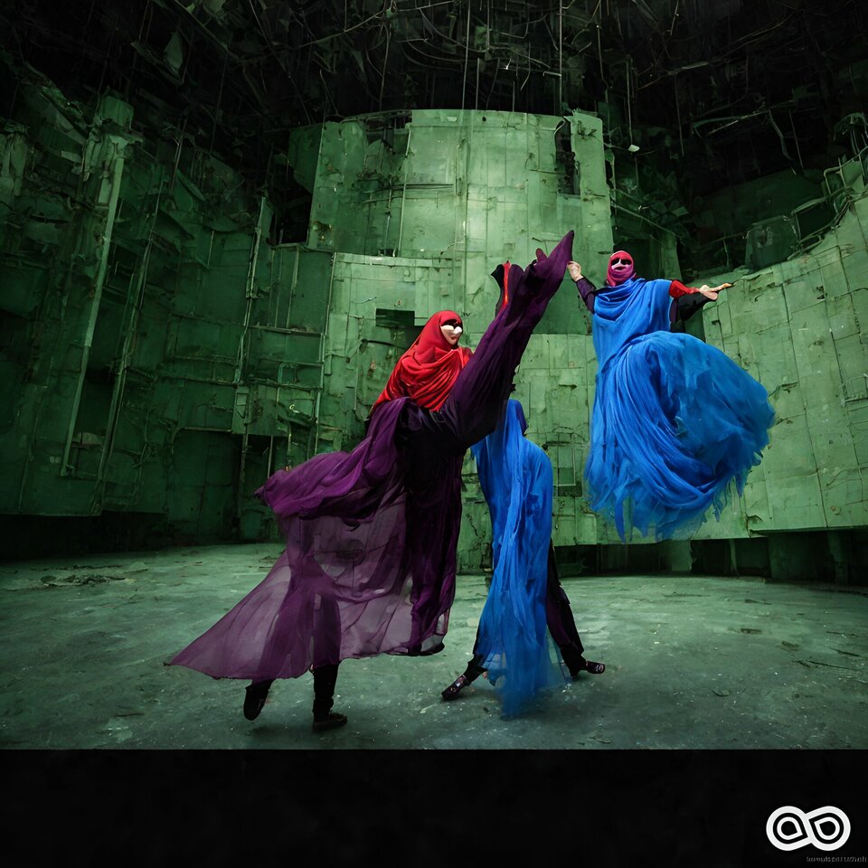 colourful_polish_mohair_burkas_dancing_breakdance_inside_tsherno - pieprzyciele