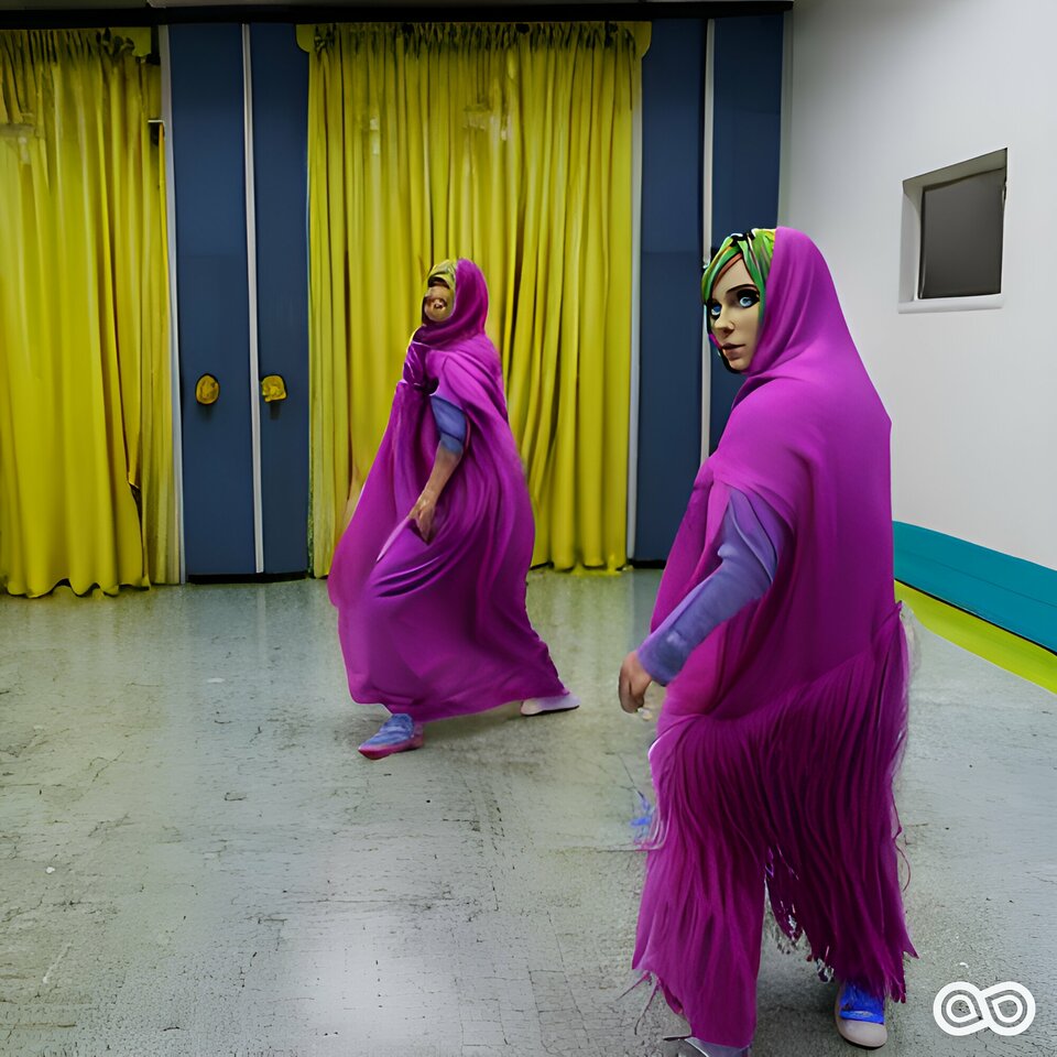 colourful_polish_mohair_burkas_dancing_breakdance_inside_Tsherno - pieprzyciele