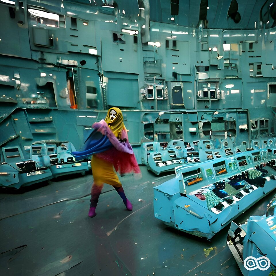 colourful_polish_mohair_burkas_dancing_breakdance_inside_Tsherno - pieprzyciele