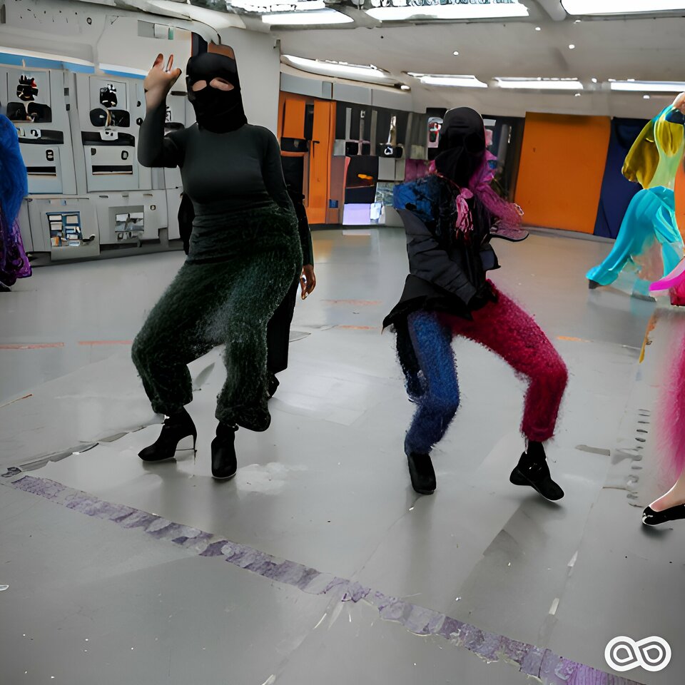 colourful_polish_mohair_burkas_dancing_breakdance_inside_Tsherno - pieprzyciele